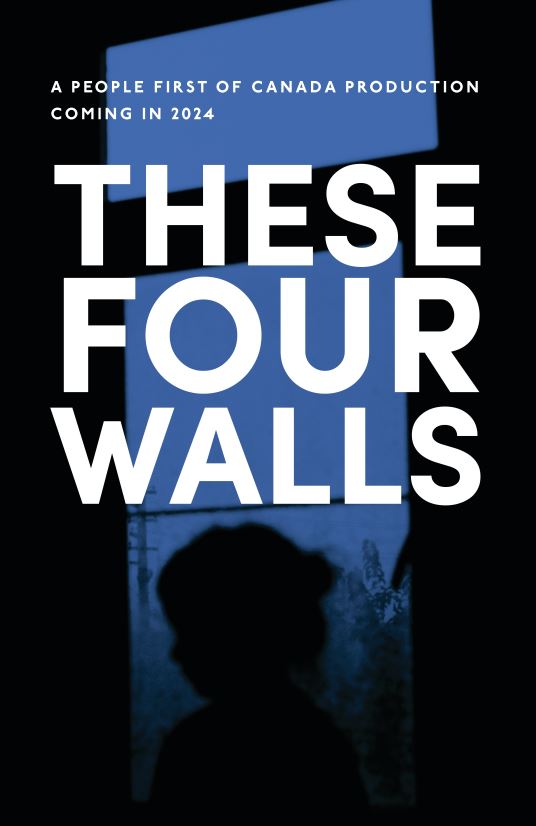 Poster for documentary video: These Four Walls